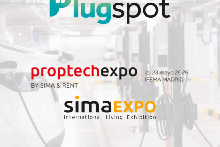 Plugspot presentará en SIMA 2025 sus soluciones de recarga eléctrica para el sector inmobiliario