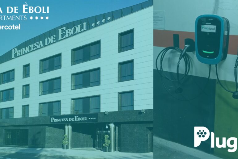 Servicio de recarga eléctrica en Hotel Sercotel Princesa de Eboli